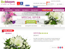 Tablet Screenshot of bebloom.com